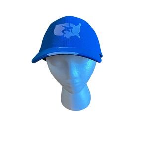 Nike USA Wrestling Legacy Dri Fit Light Blue Baseball‎ Cap Hat